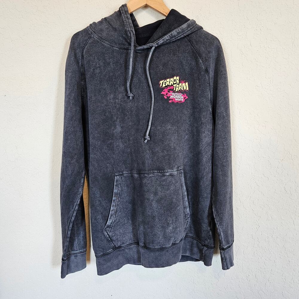 Universal Studios‎ Halloween Horror Nights Hoodie Men's Size Medium Fall Spooky
